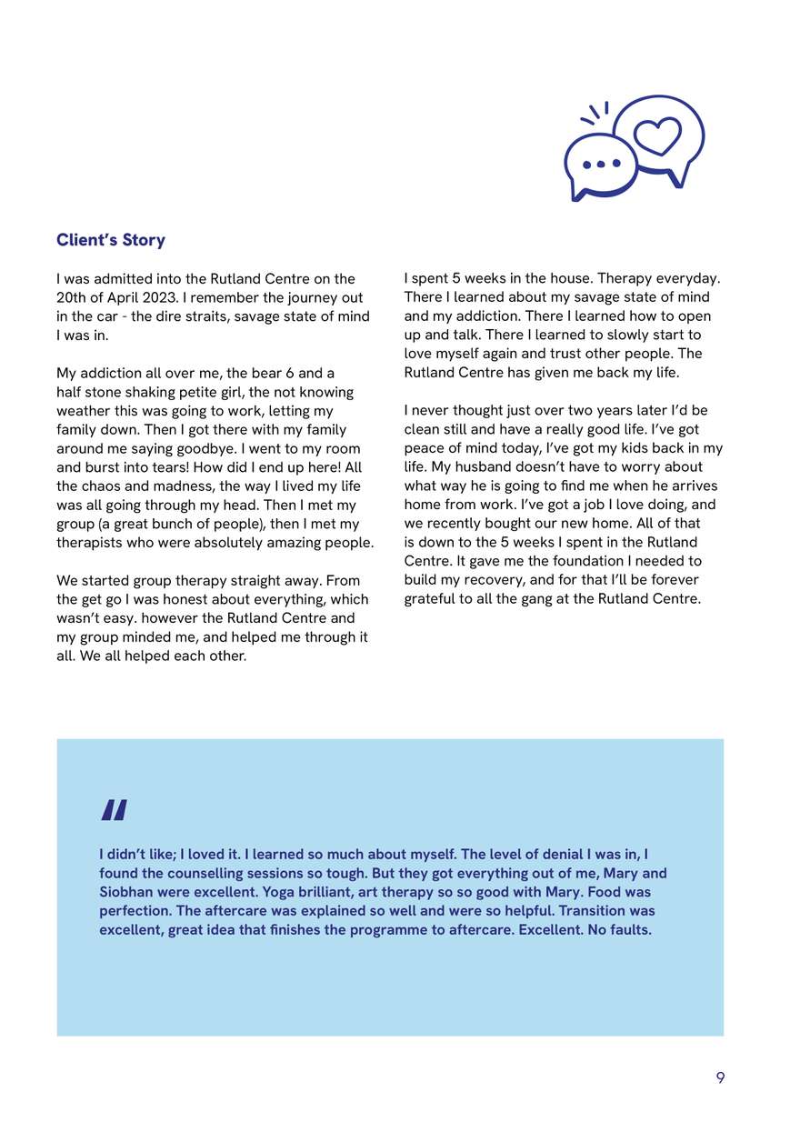 Client story