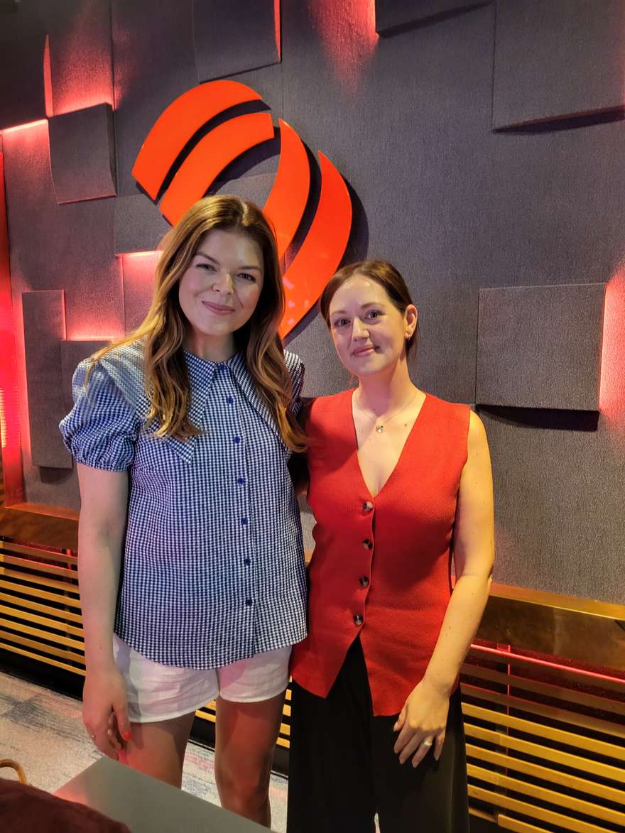 Emma Kavanagh and Doireann Garrihy